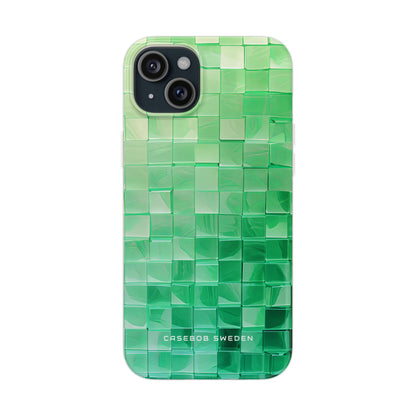 Gradient Verdegrid iPhone 15 - Flexi Phone Case