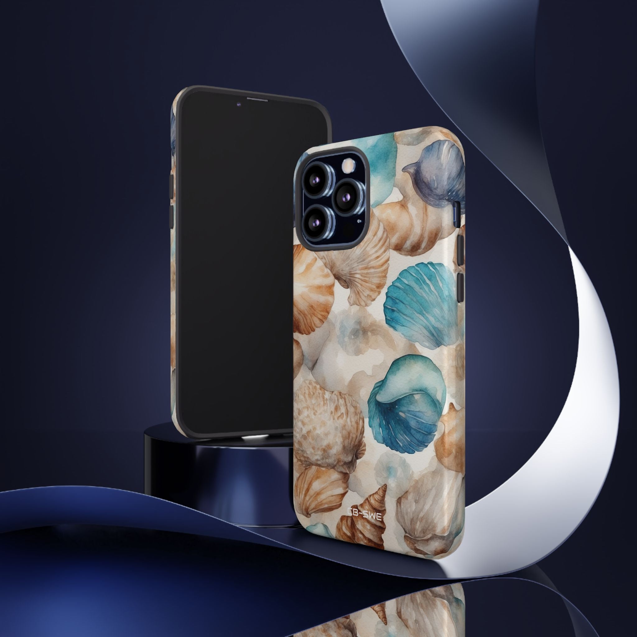 Seashells Embrace Shore - iPhone Case