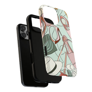 Chic Pastel Fashion Ensemble - for iPhone 16