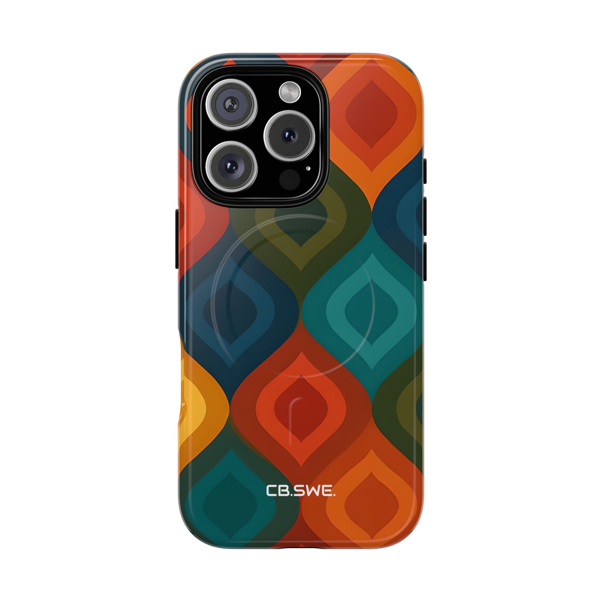 Vibrant Retro Diamond Mid Century iPhone 16 - Tough+
