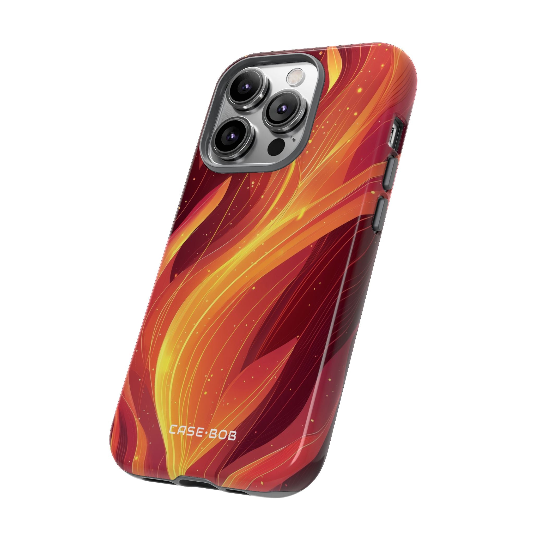 Flaming Flow iPhone 14 Pro Case - Tough