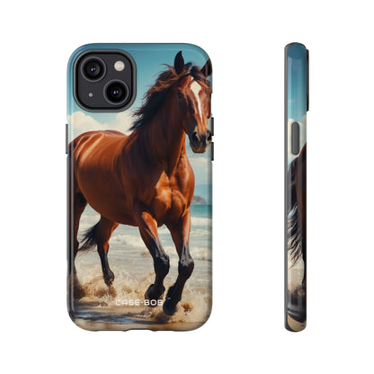 Blazing Horse iPhone 14 Plus Case - Tough