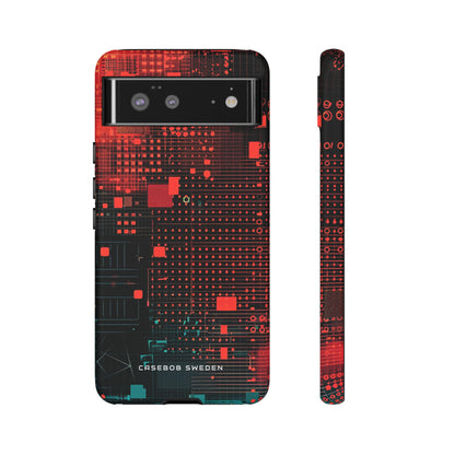 Gradient CyberFlux Google Pixel 6 - Tough Phone Case