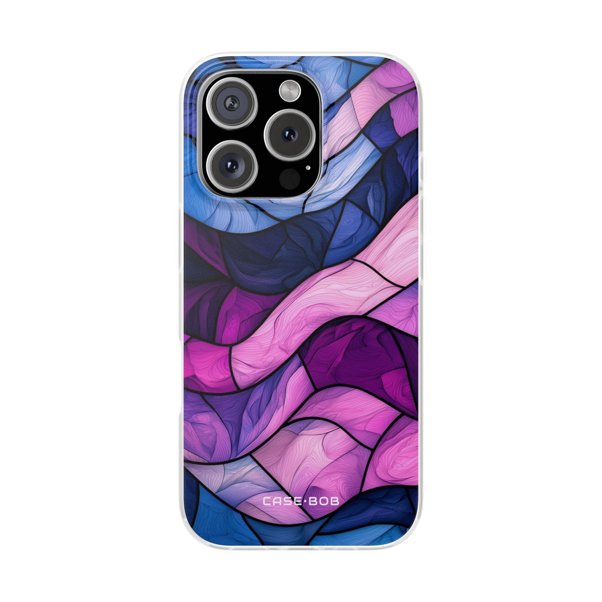 Wavelike Glow iPhone 16 Pro Case - Soft