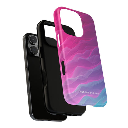 Gradient Oceanflow Waves iPhone 16 - Tough Phone Case