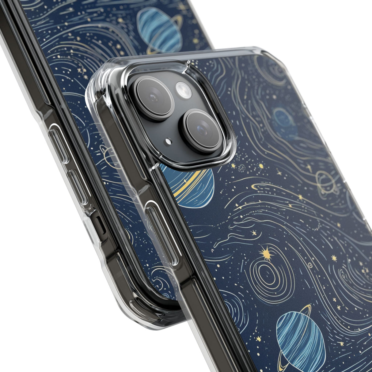 Cosmic Whimsy - Phone Case for iPhone (Clear Impact - Magnetic)