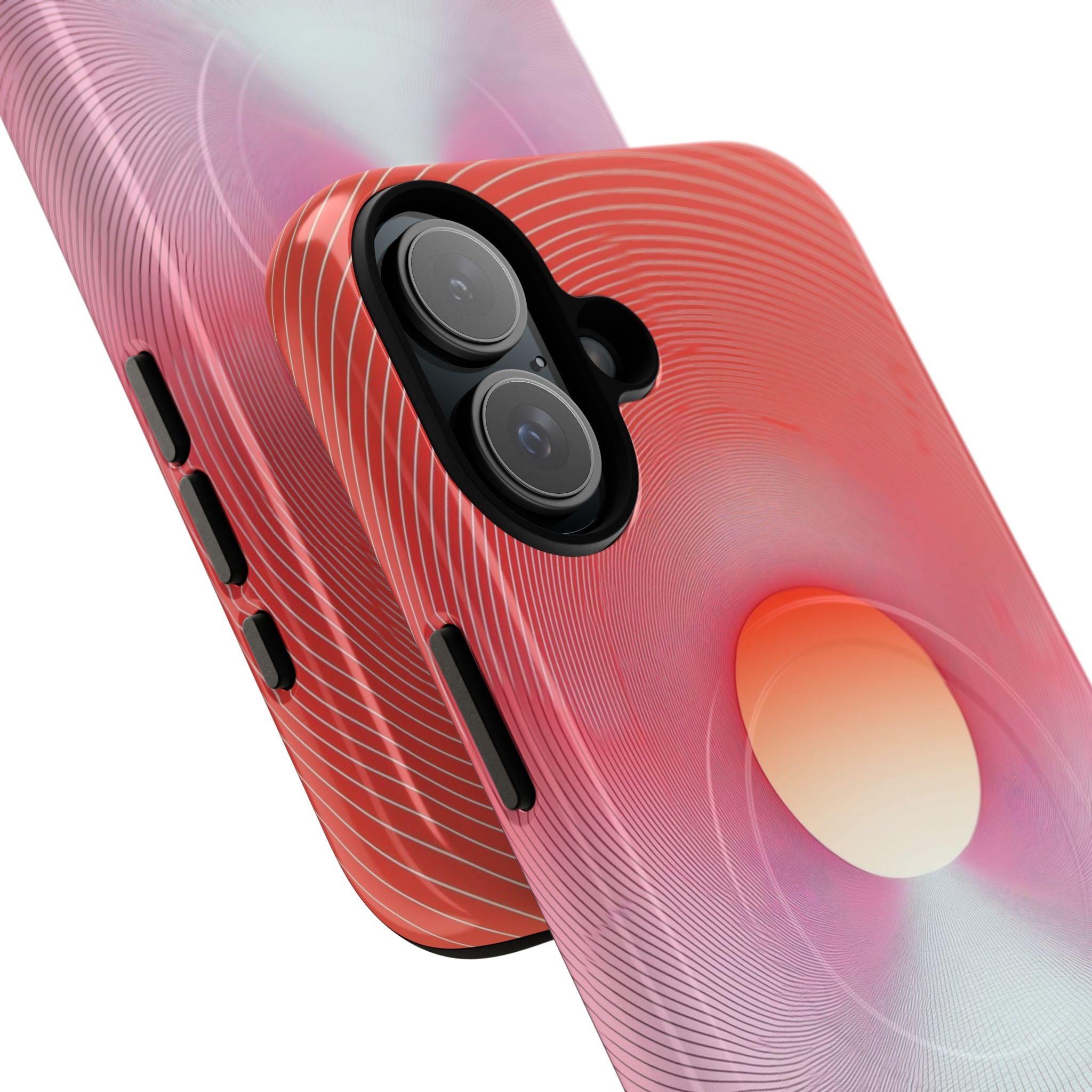 Orange Portal iPhone 16 Plus Case - Tough+