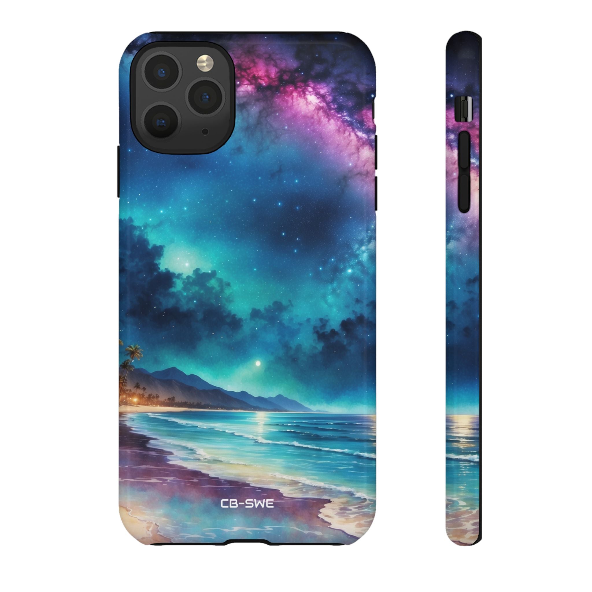Waves Embrace Stars - iPhone Case
