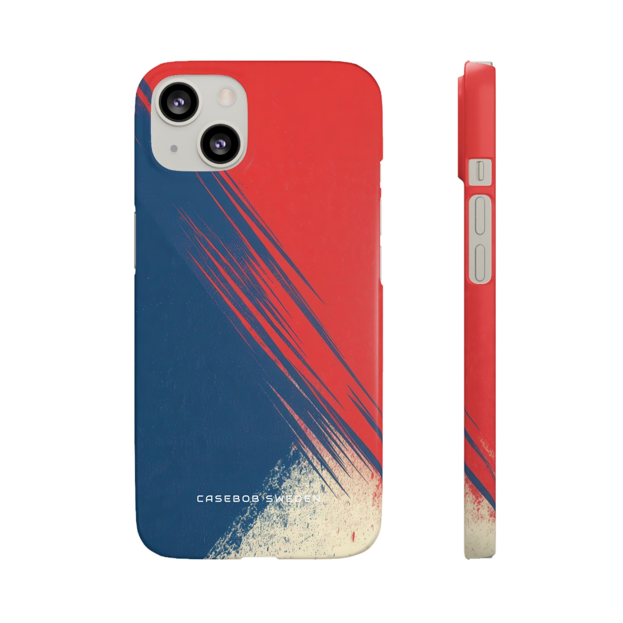 Vintage Brushstroke Harmony iPhone 13 - Slim Phone Case