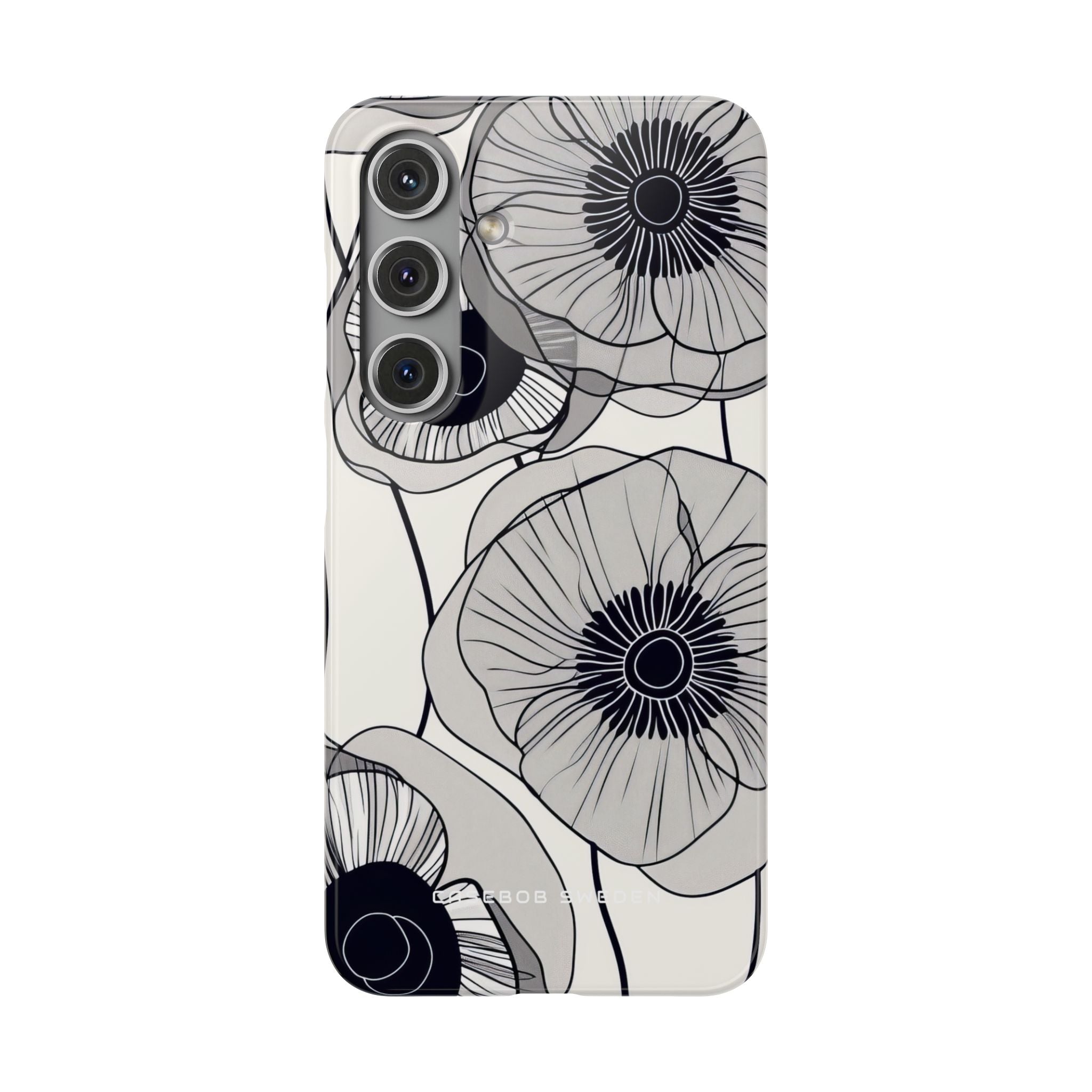 Moderne minimalistische Blumen Samsung S24 - Schlanke Handyhülle