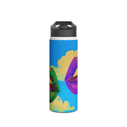 Pop Lips - Stainless Steel Water Bottle
