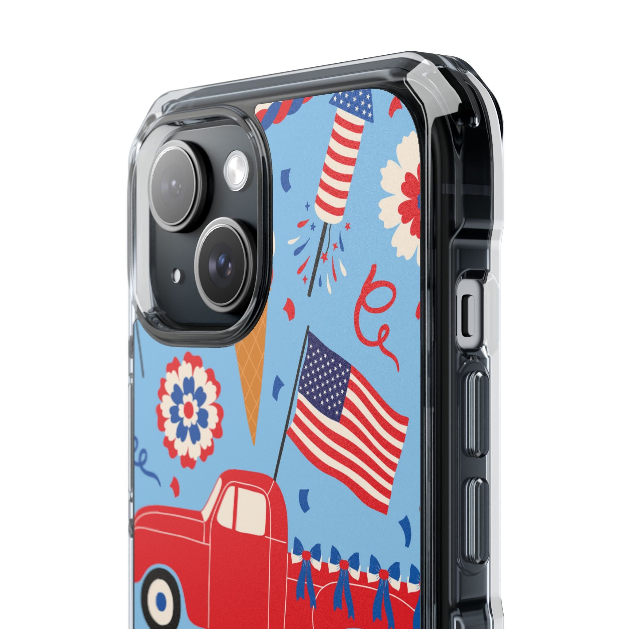 Festive Truck Parade iPhone Case - Impact