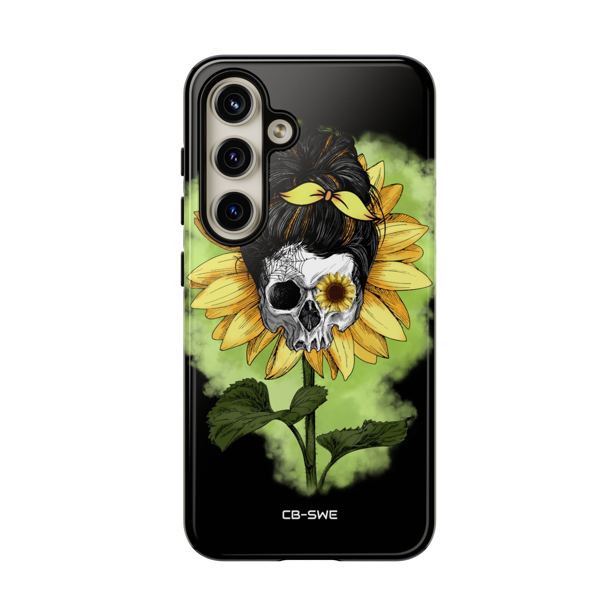Sunflower Skull Fusion - Samsung Case