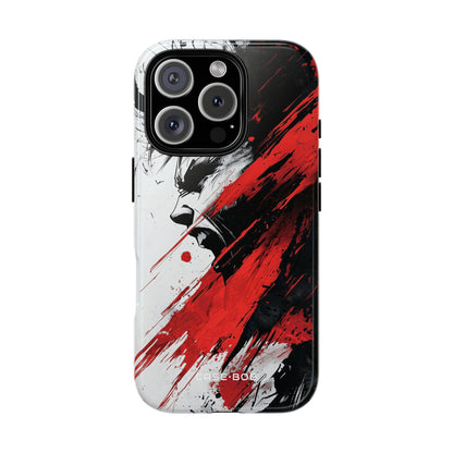 Shouting Profile Crimson iPhone 16 Pro Case - Tough