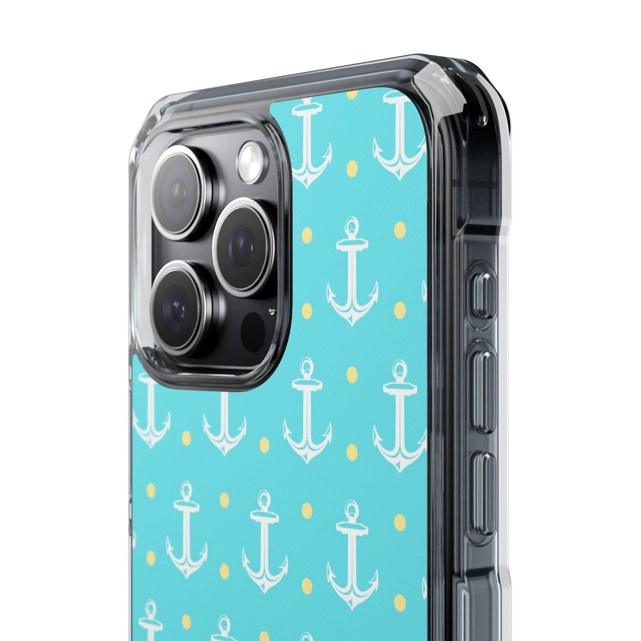Nautical Anchors & Dots iPhone Case - Impact