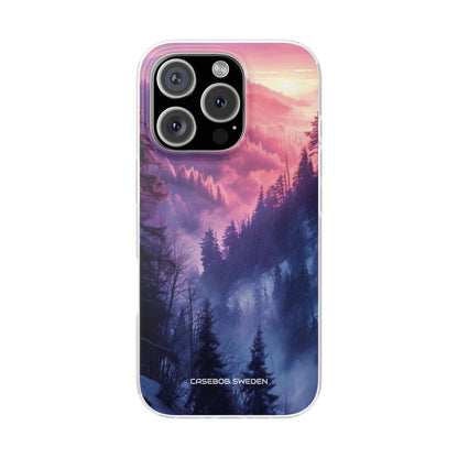 Misty Forest Serenity - Flexi iPhone 16 Phone Case