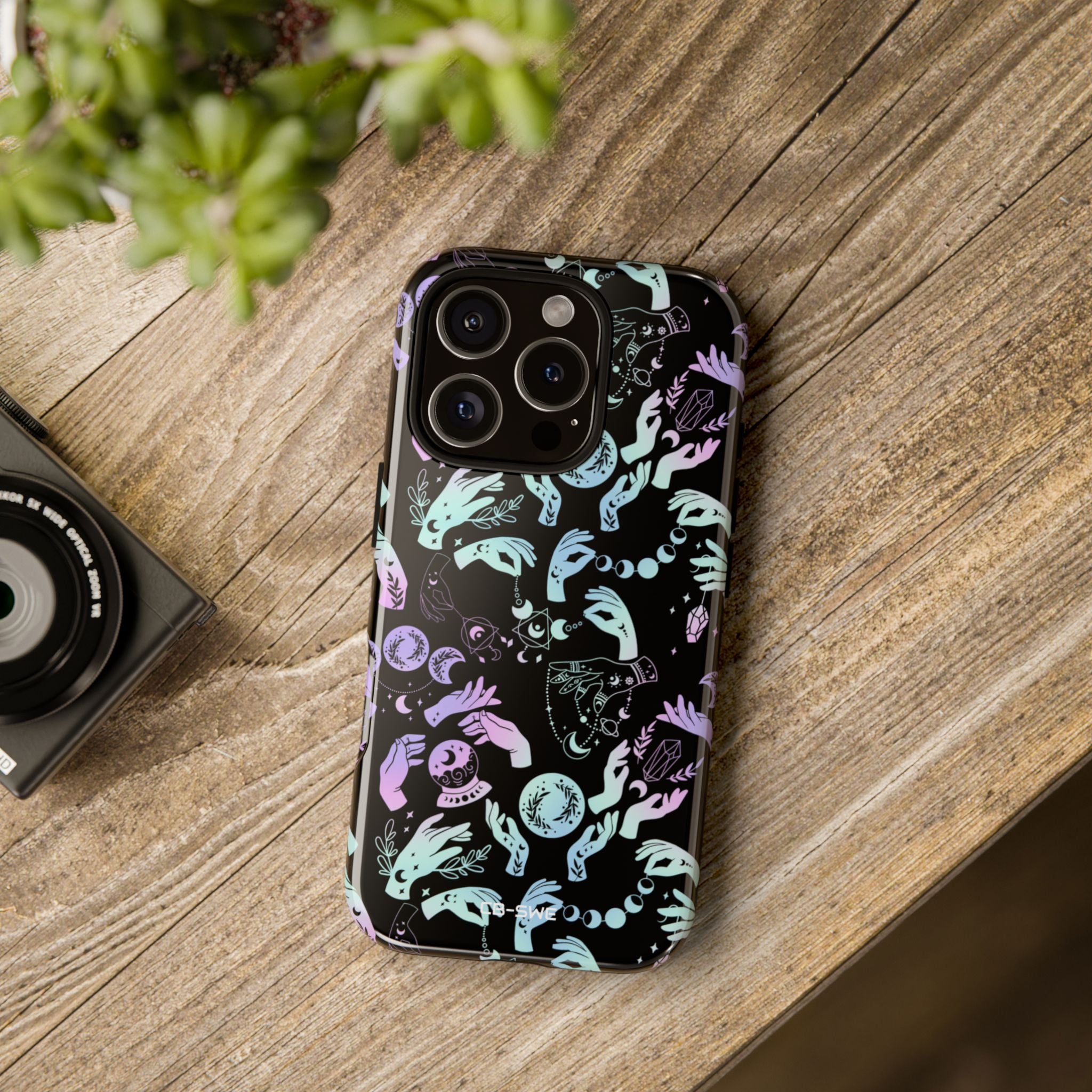 Mystical Celestial Hands - iPhone Case