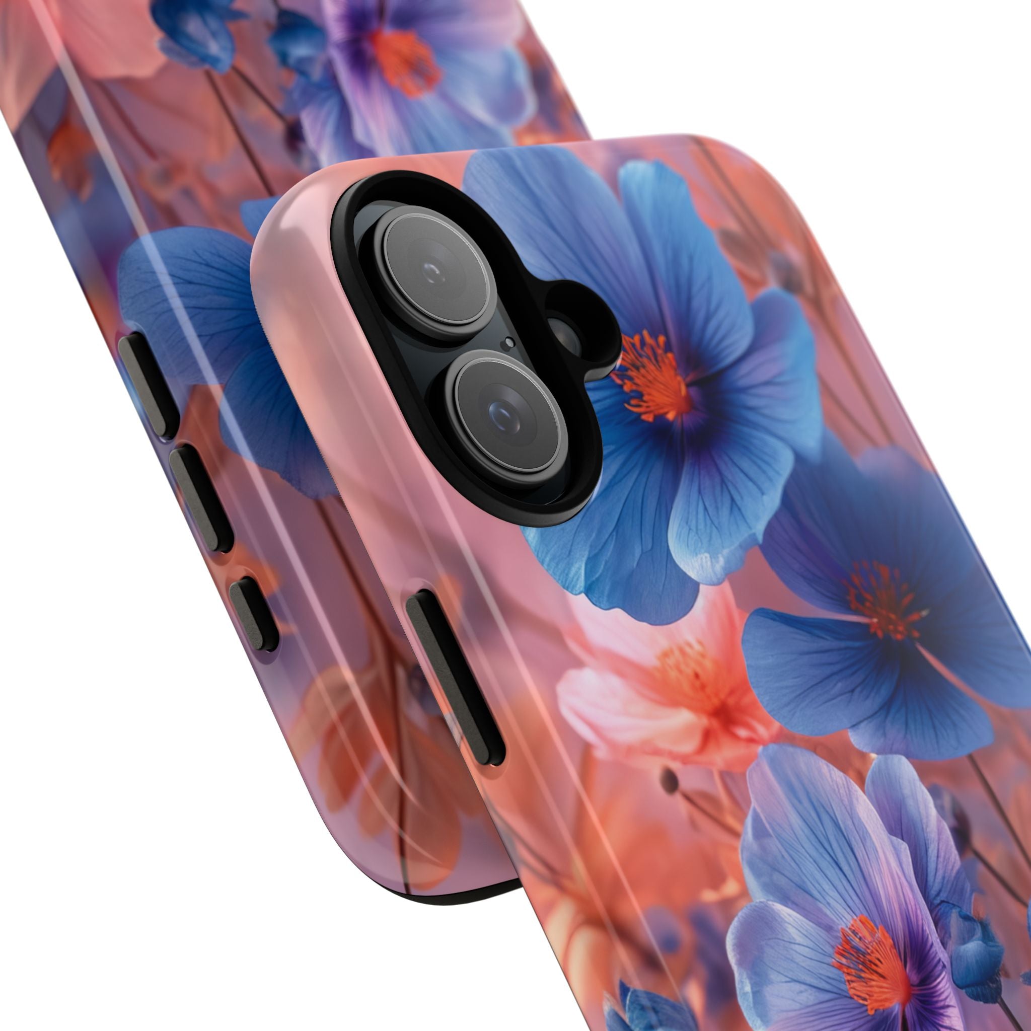 Ethereal Floral Symphony iPhone 16 - Tough Phone Case