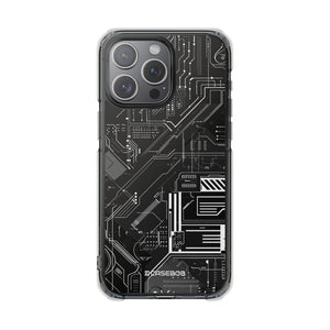 Circuit Overdrive - Phone Case for iPhone (Clear Impact - Magnetic)