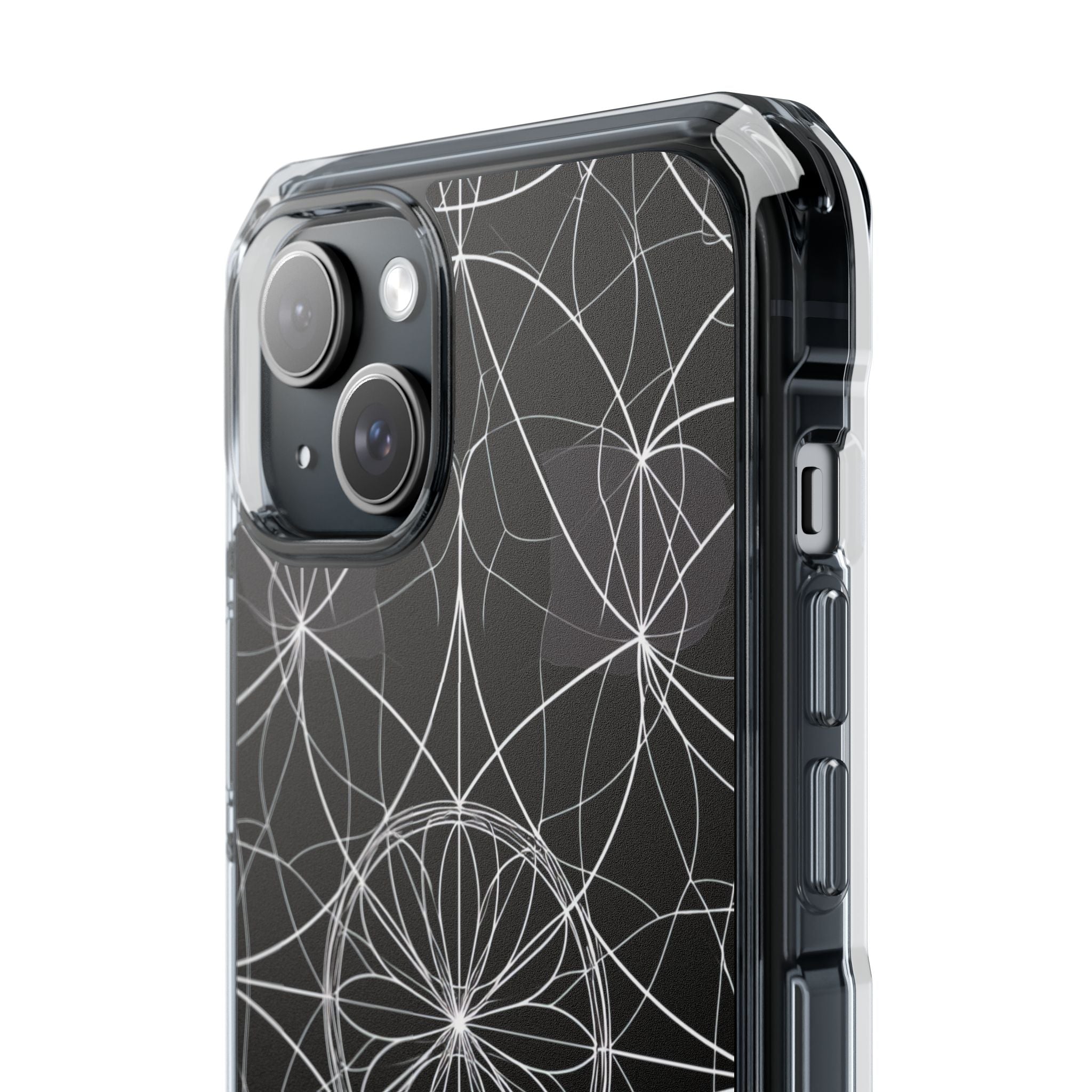 Symmetric Line Bloom iPhone 15 - Impact Clear+