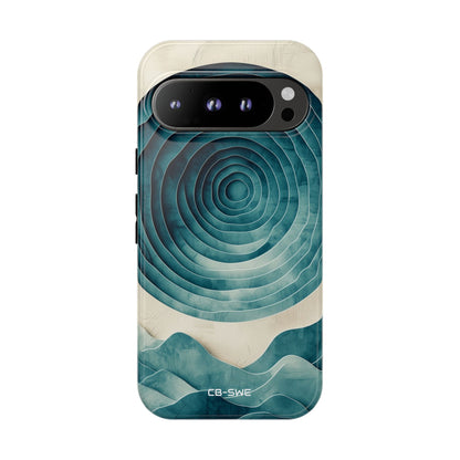 Waves Embrace Circles - Google Pixel Case