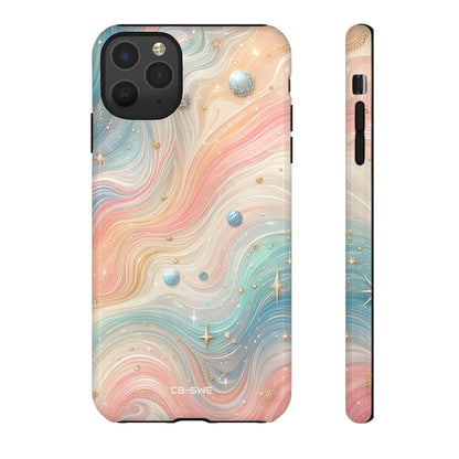 Celestial Waves Dance - iPhone Case
