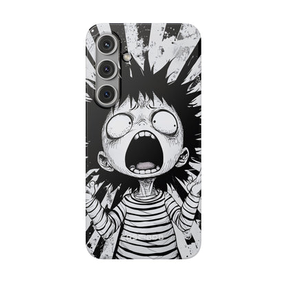 Screaming Stripes Samsung S24 Plus Case - Soft