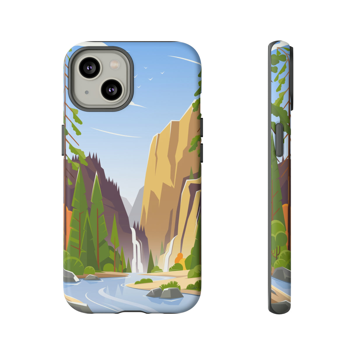 Waterfall at National Park - Protective Phone Case