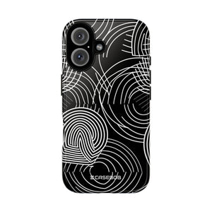 Ethereal Black and White Labyrinth - for iPhone 16