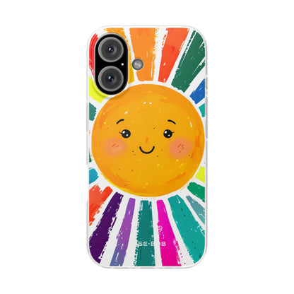 Sunny Smiles iPhone 16 Case - Soft