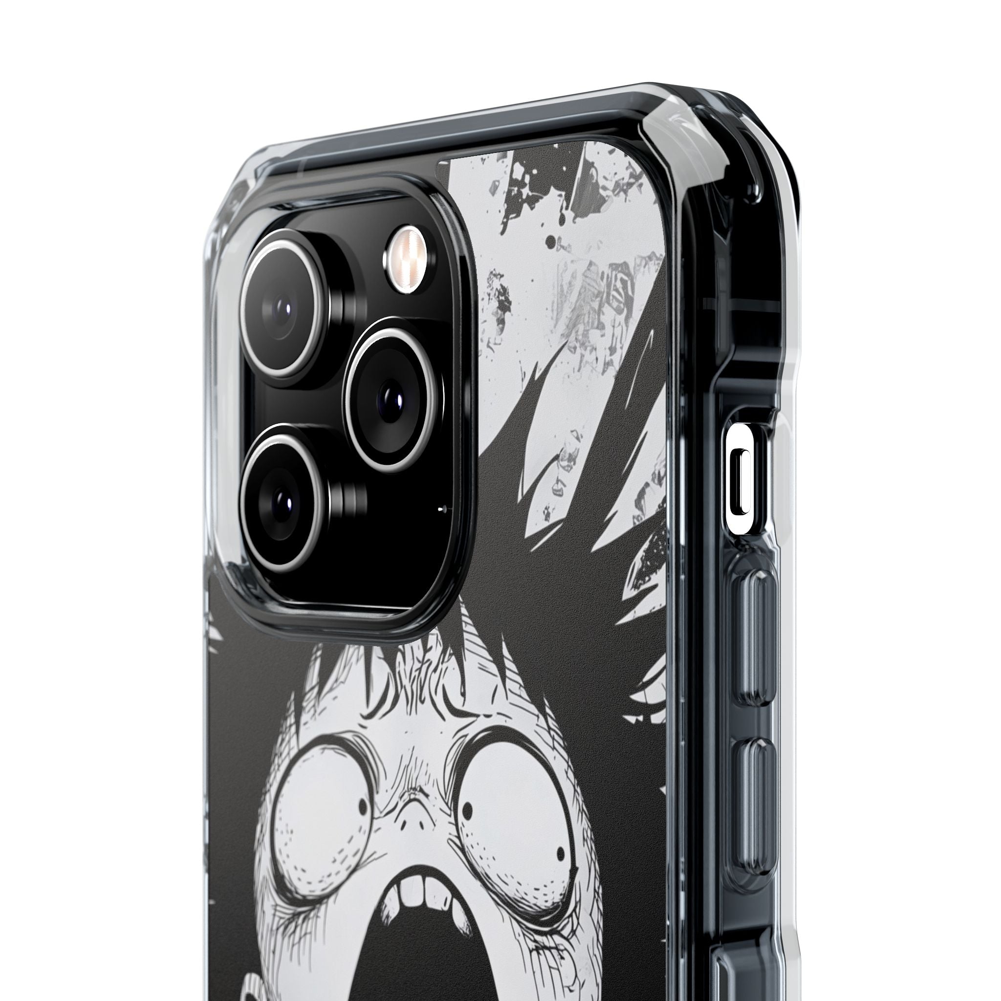 Screaming Stripes iPhone 14 Pro Case - Impact