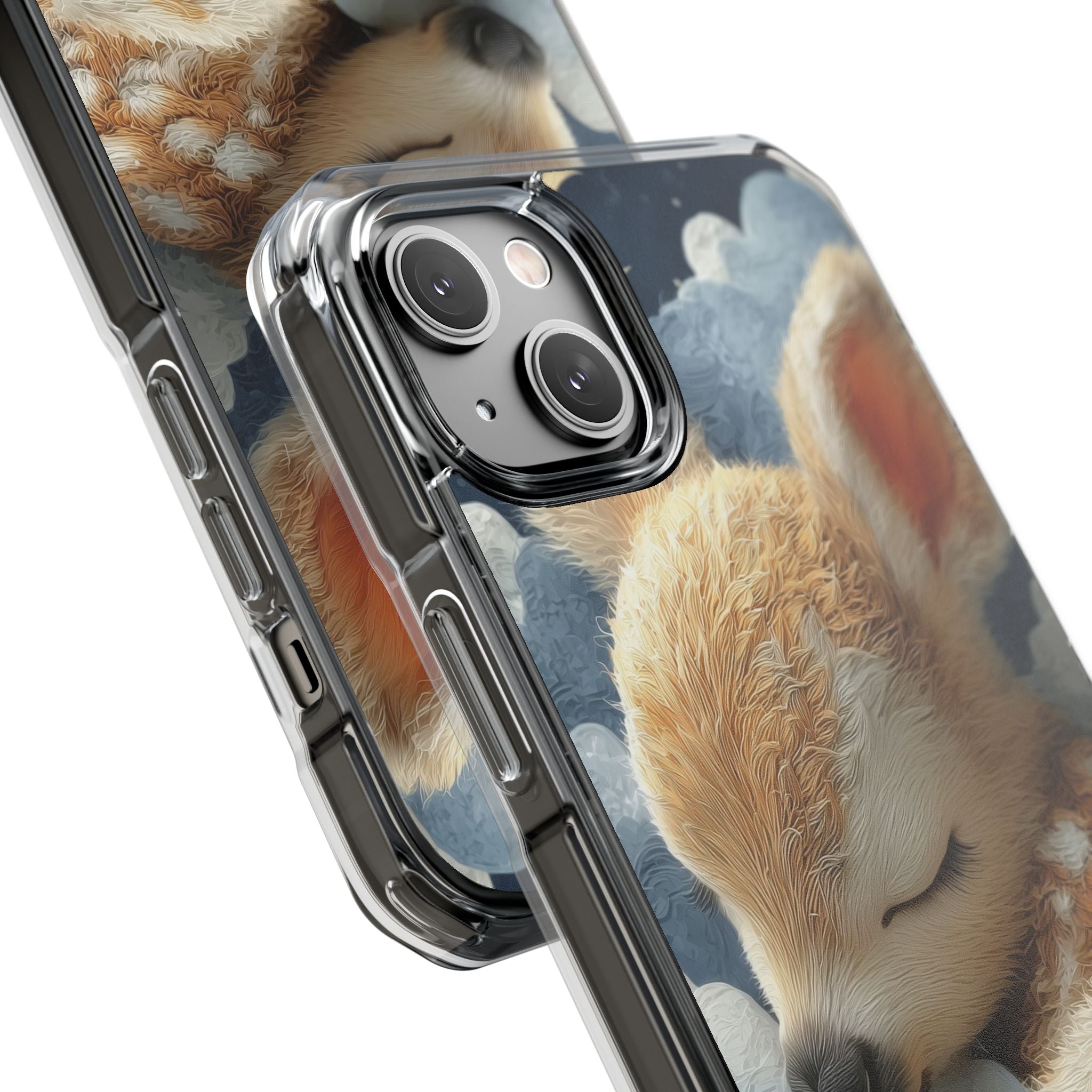 Dreaming Fawn Sleeps iPhone Case - Impact
