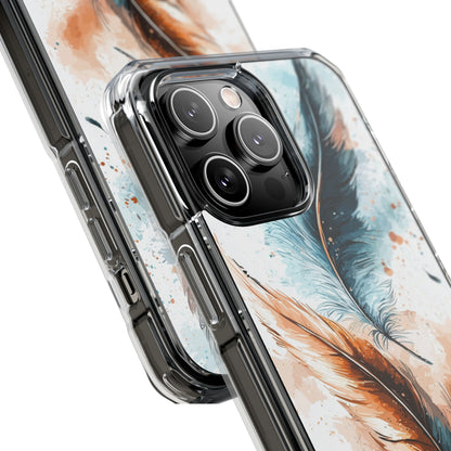 Feathers Dance Lightly iPhone Case - Impact