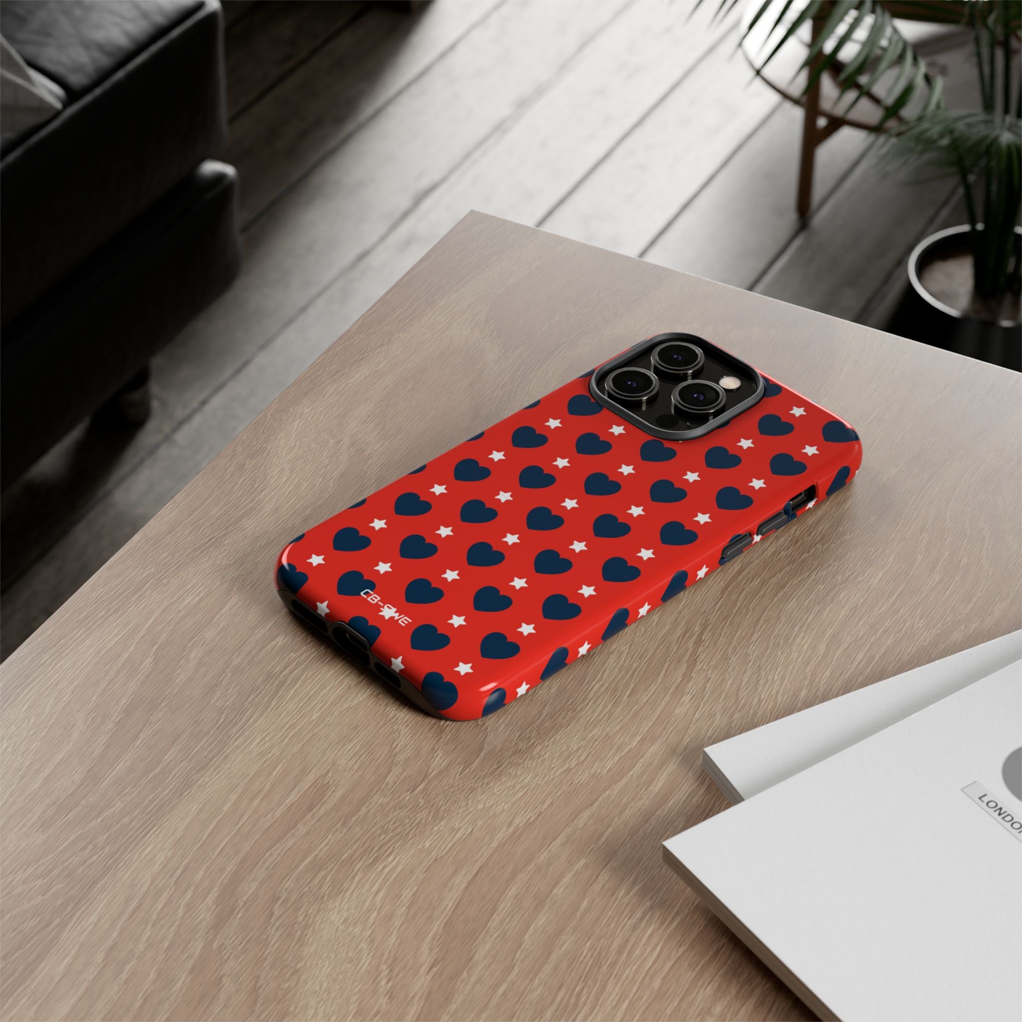Hearts Dance Bright - iPhone Case