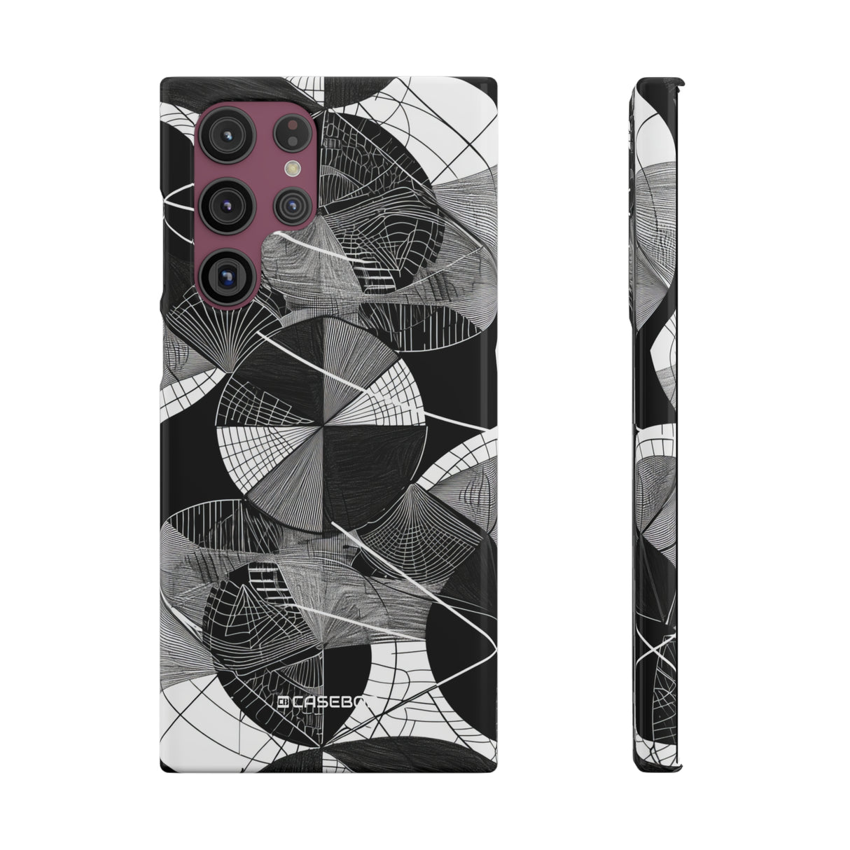 Geometric Elegance | Slim Phone Case for Samsung