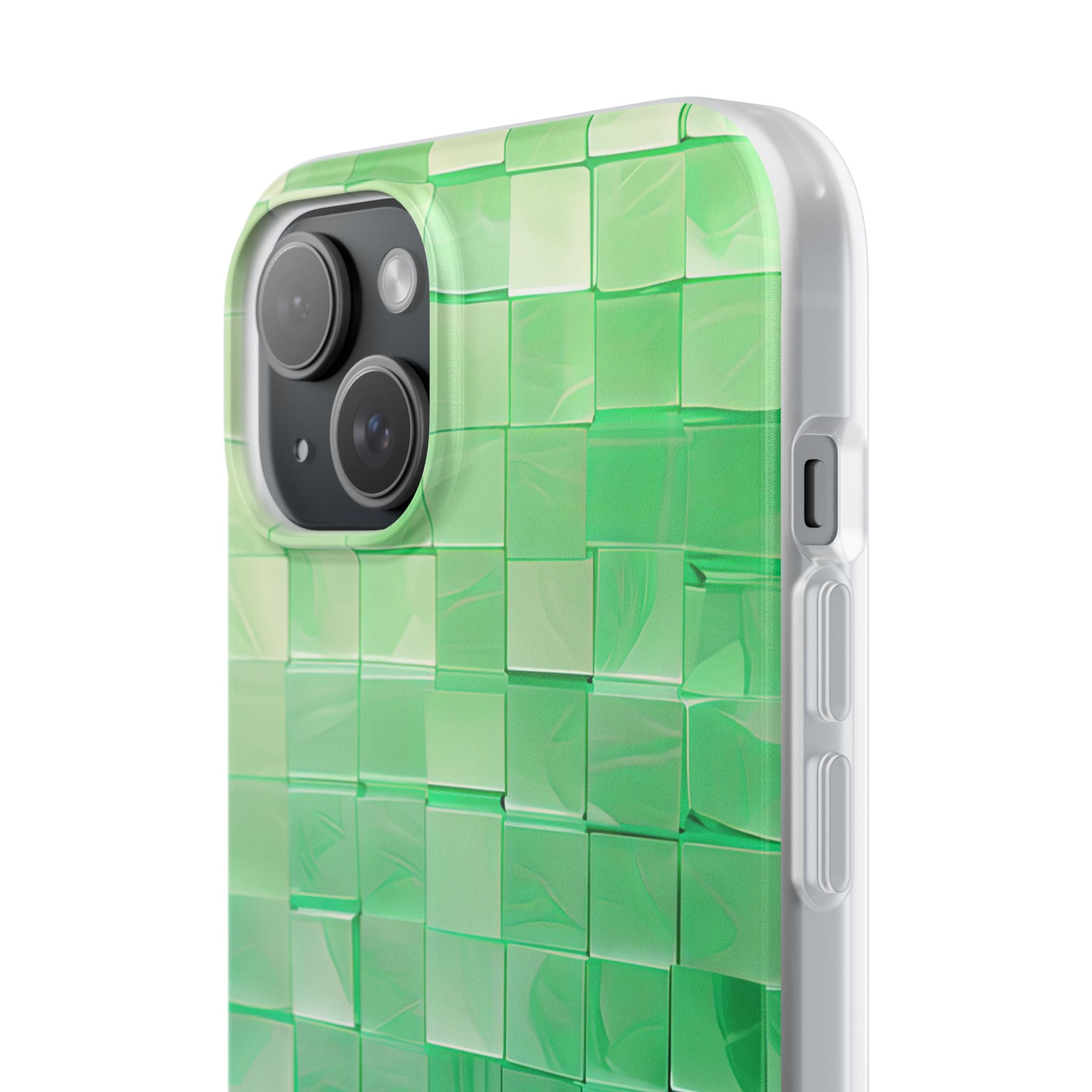 Gradient Verdegrid iPhone 15 - Flexi Phone Case