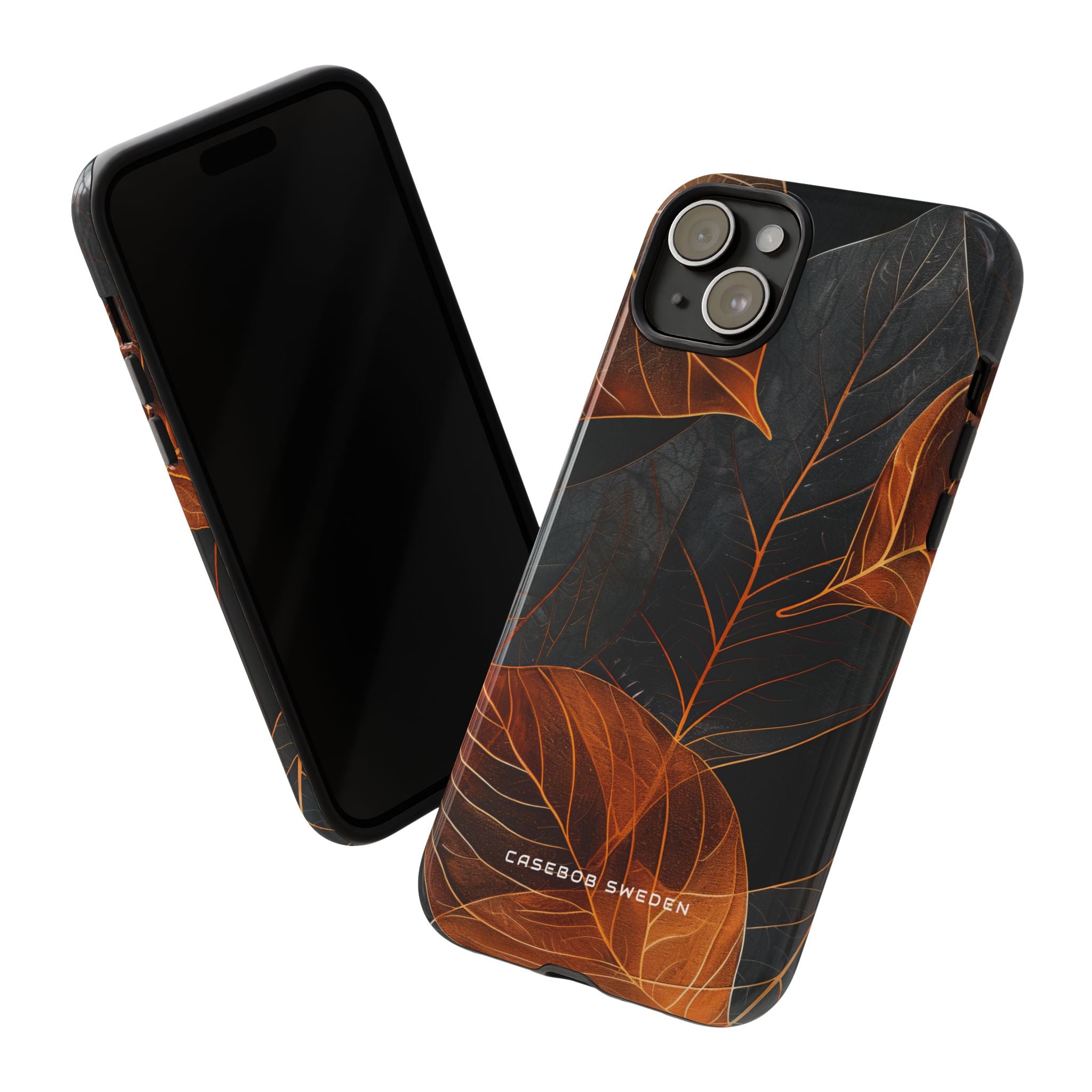 Autumn Leaf Elegance iPhone 15 - Tough Phone Case