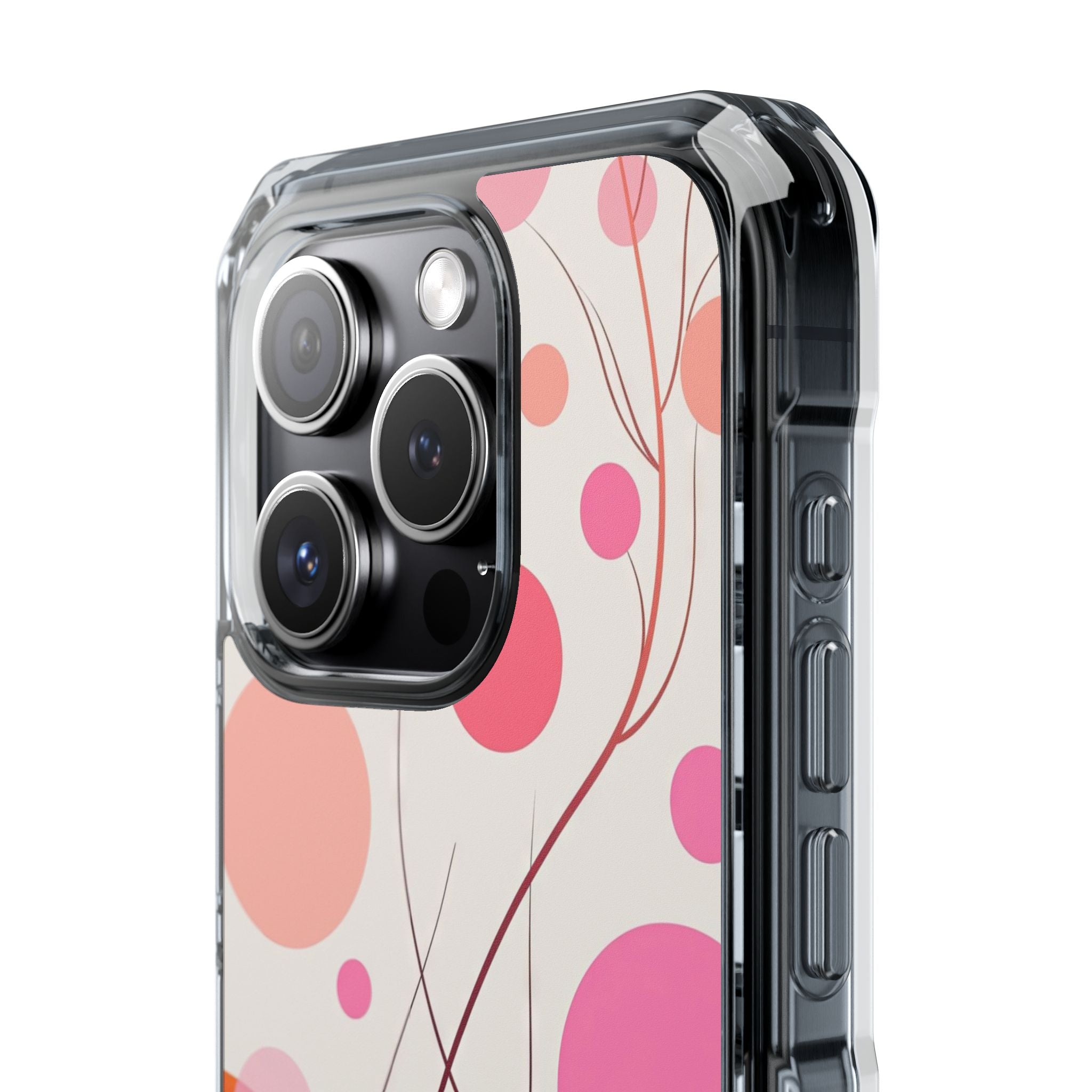 Circles Embrace Lines iPhone Case - Impact