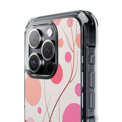 Circles Embrace Lines iPhone Case - Impact