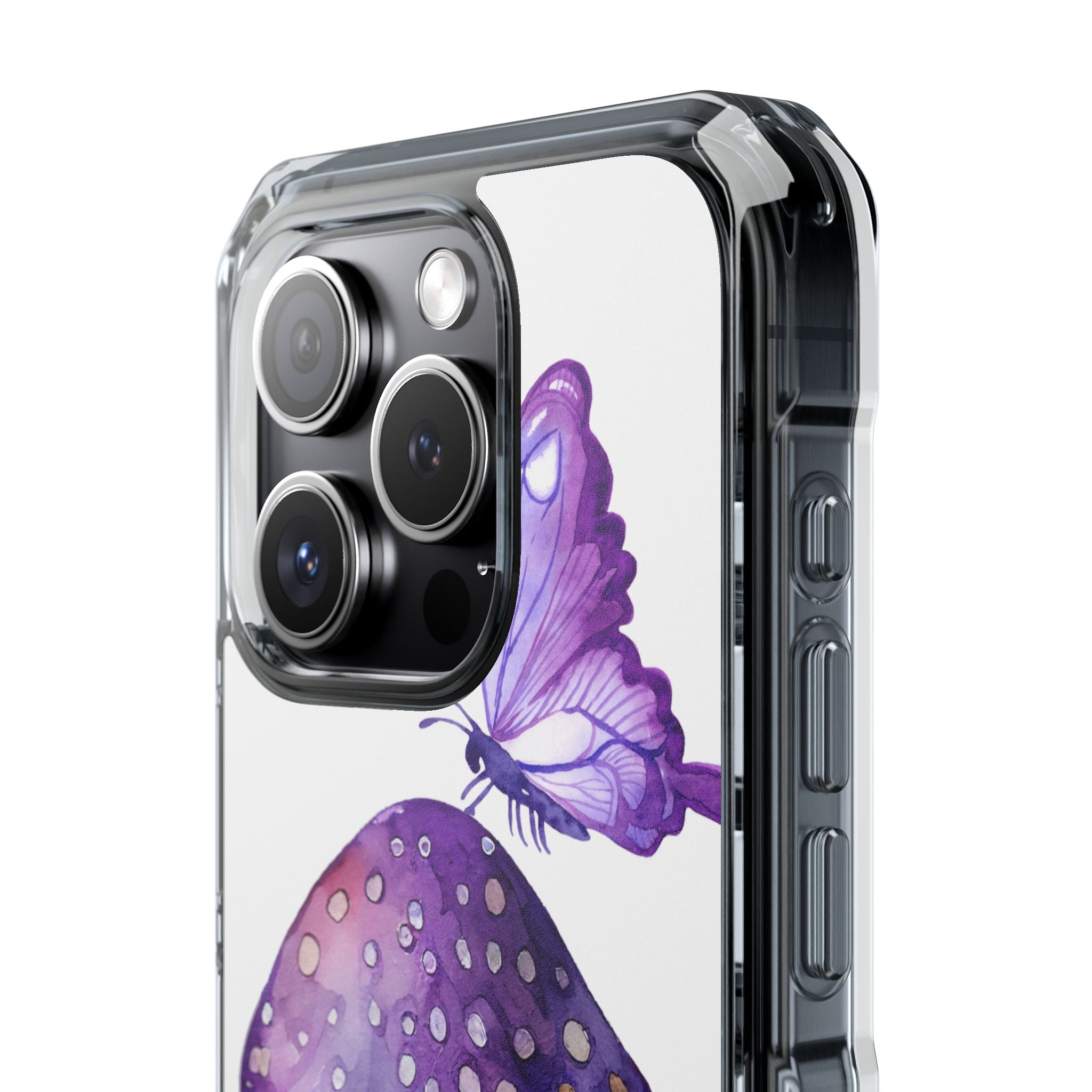 Whimsical Butterfly Perch iPhone Case - Impact