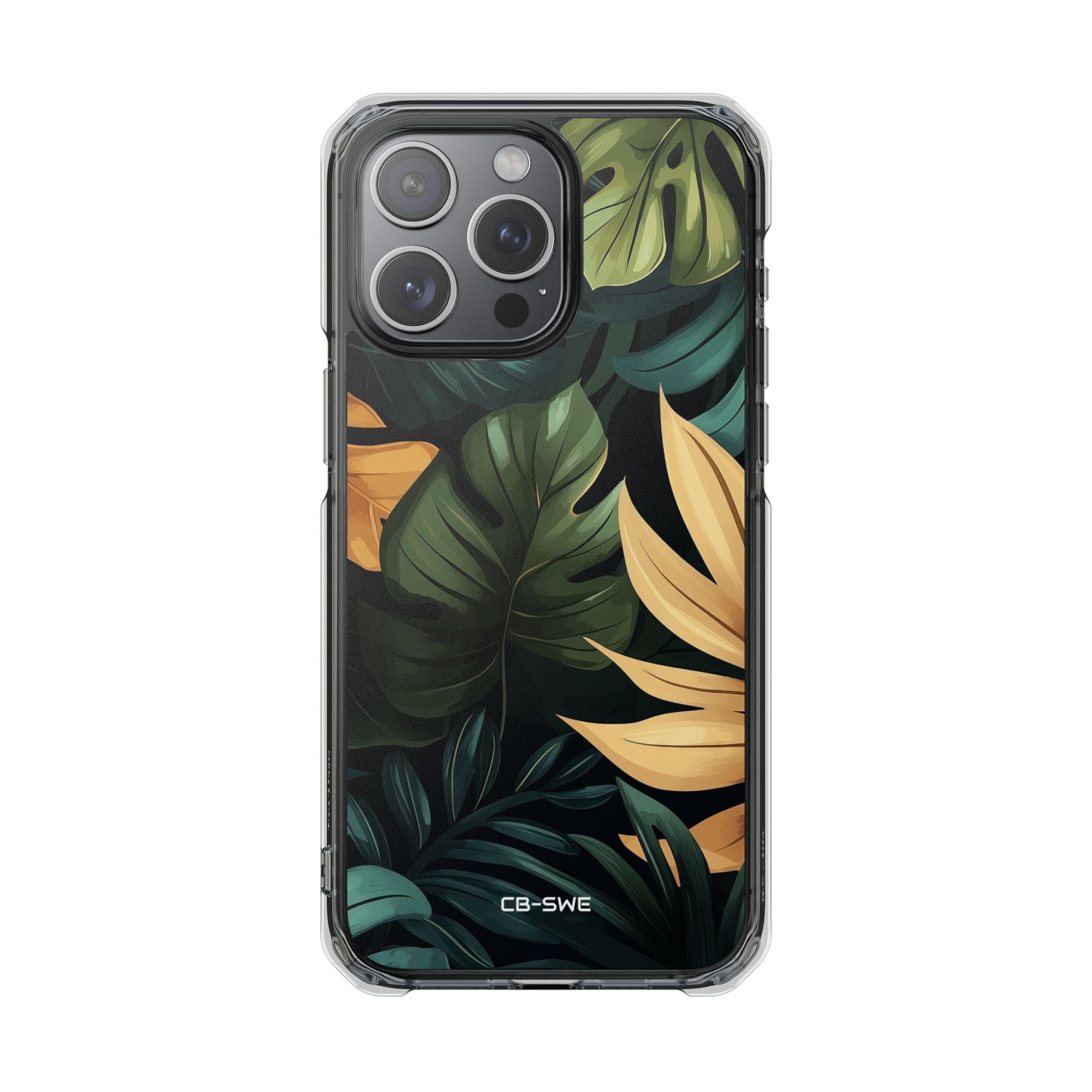Tropical Leaves Dance iPhone Case - Impact