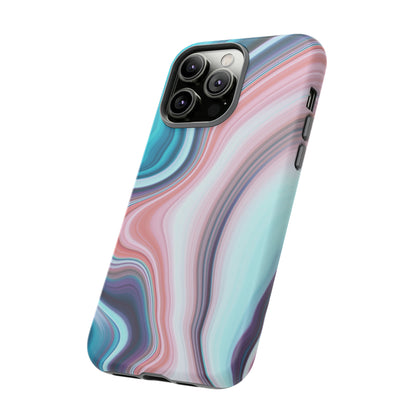 Pink Swirls - Protective Phone Case