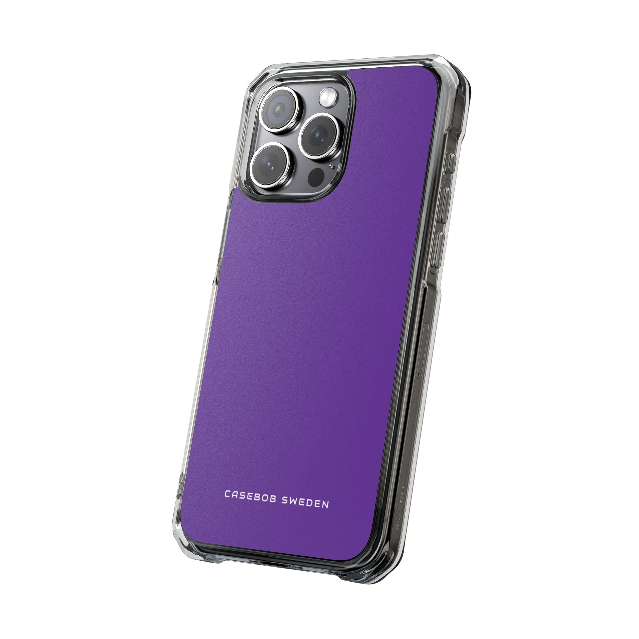 Mystic Purple Aesthetic iPhone 15 - Clear Impact Phone Case