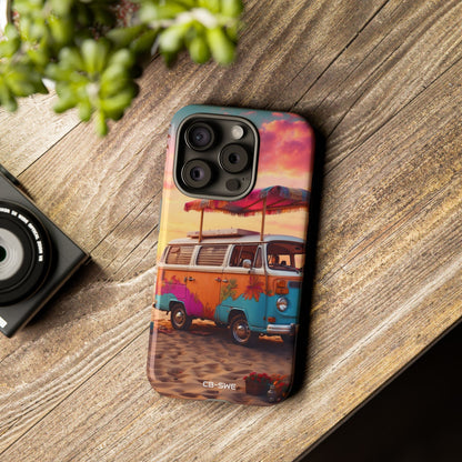 **Van Rests at Shore** - iPhone Case