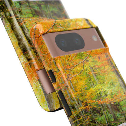 Autumn wild forest - Protective Phone Case