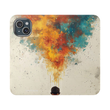 Meditative Ember - iPhone 15 Case - Wallet