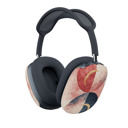 Golden Crescents Crimson - AirPod Max Case