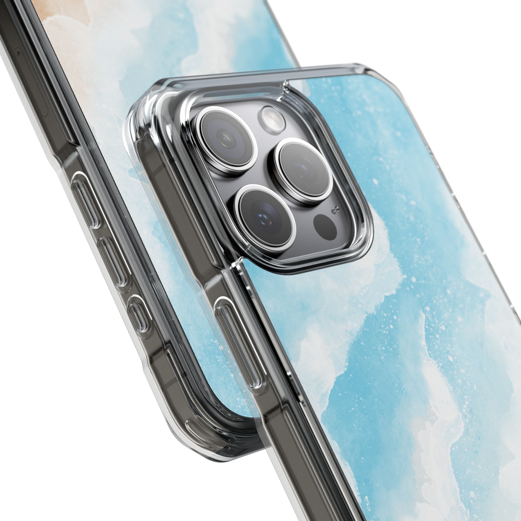 Serene Coastal Whispers iPhone Case - Impact