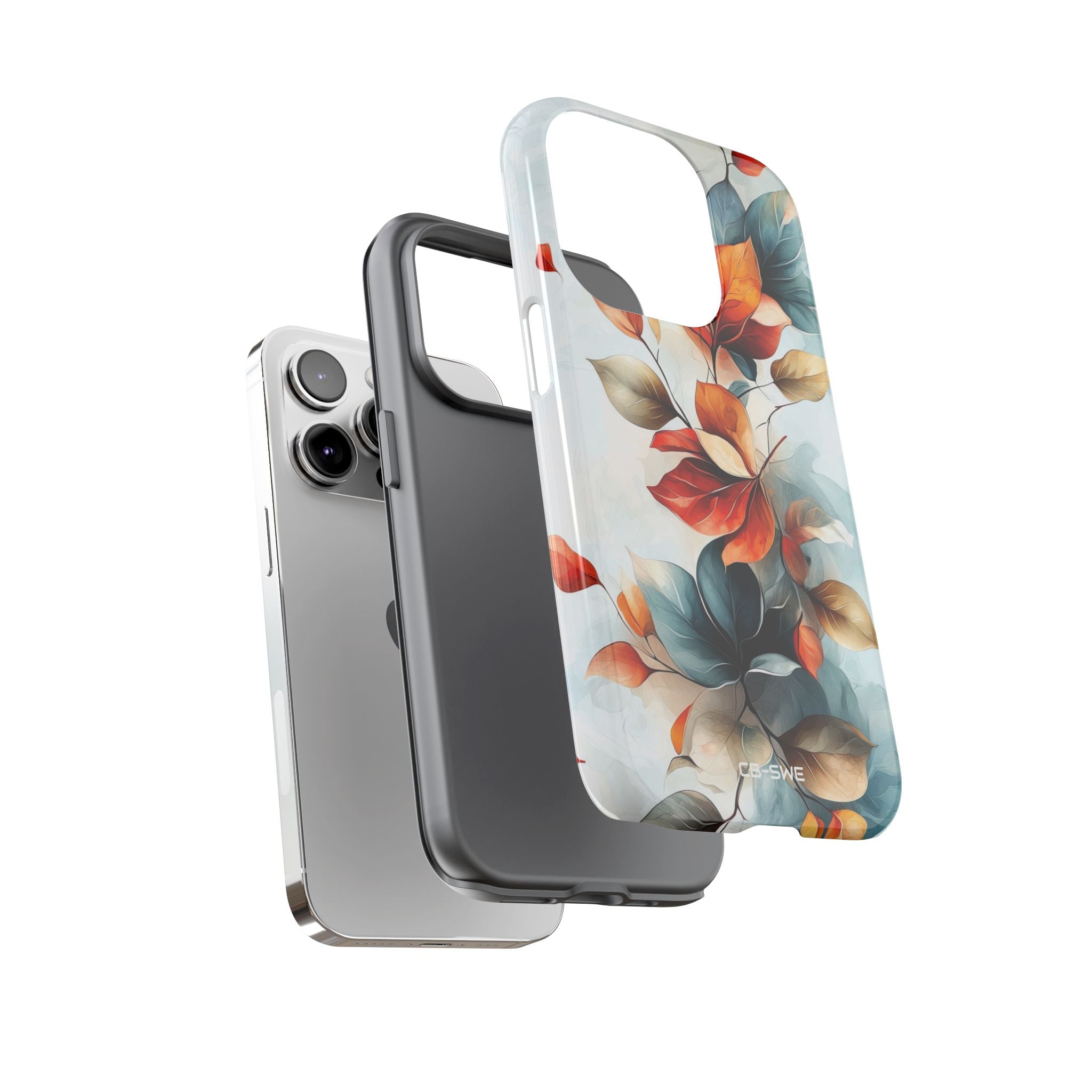 Vibrant Floral Harmony - iPhone Case