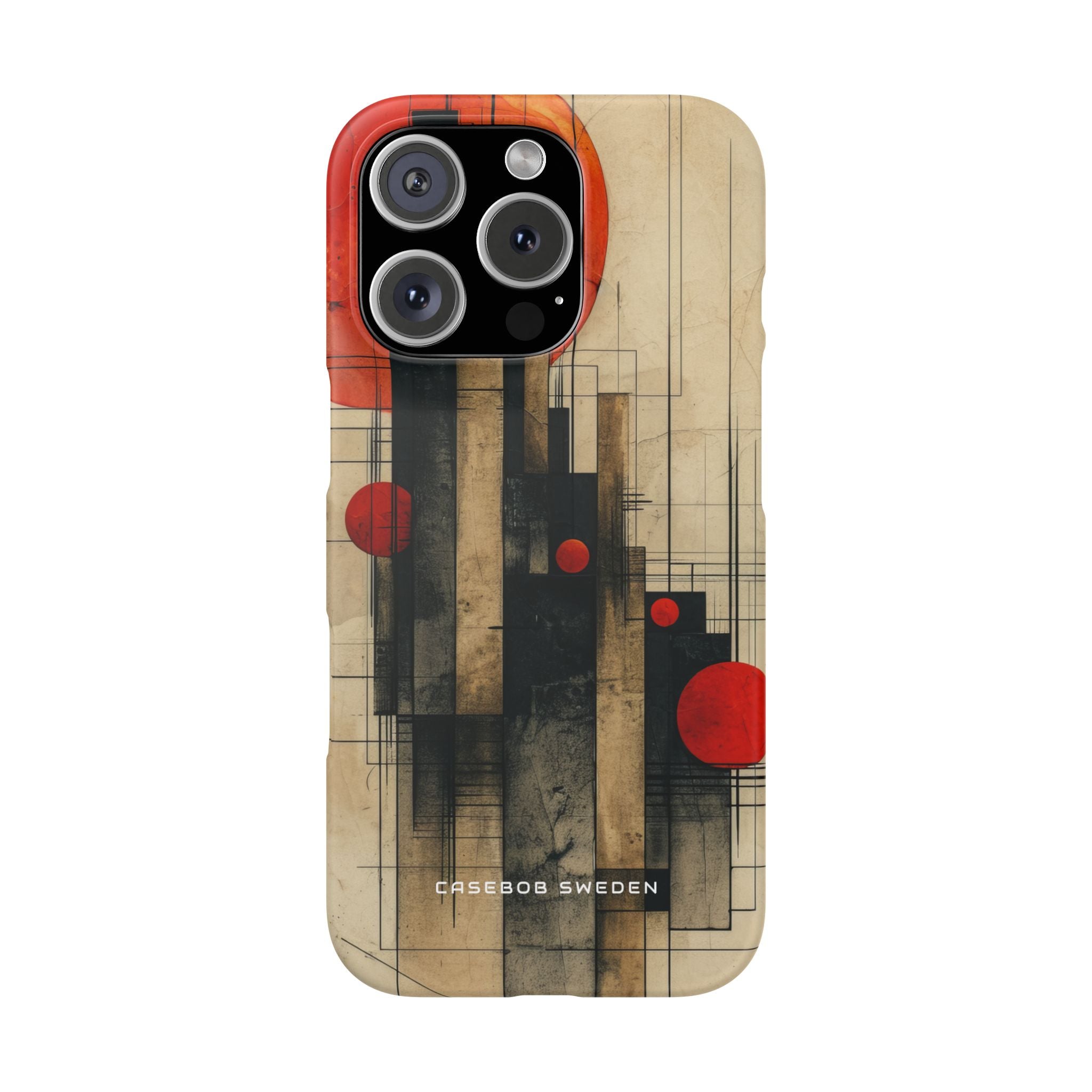 Vintage Geometric Harmony iPhone 16 - Slim Phone Case